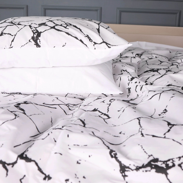 Фото - Комплект постільної білизни MirSon Бязь 17-4812 Lausanne 175х210 см (2200009017674)