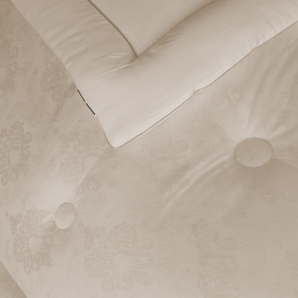 Фото - Ковдра демісезонна двоспальна MirSon 172x205 см Шовкове Silk Kapok №1513 Ferrero Vanilla (2200011169859)