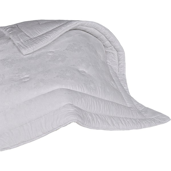 Фото - Ковдра зимова двоспальна євро MirSon Tencel (Modal) №1538 Ferrero White 220x240 см (2200011171753)