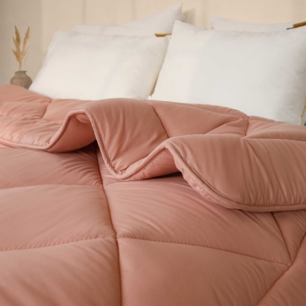Фото - Одеяло всесезонное двуспальное евро MirSon №1734 Eco Light Coral 200x220 см (2200003710007)