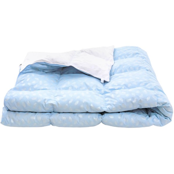 Фото - Одеяло демисезонное двуспальное MirSon №1840 Bio-Blue 70% пух 172x205 (2200003013634) Фото - Одеяло демисезонное двуспальное MirSon №1840 Bio-Blue 70% пух 172x205 (2200003013634)