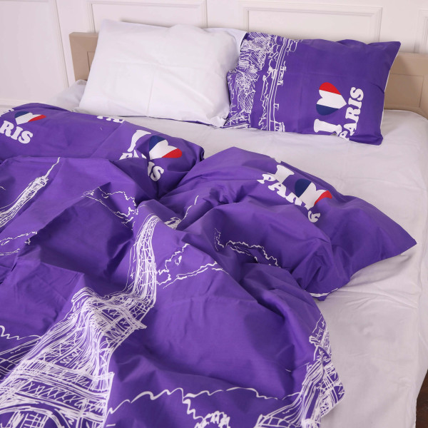 Фото - Комплект постельного белья MirSon Бязь Ranforce Elite 19-0426 Fucsia 175х210 (2200004674346)