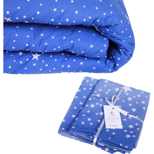 Фото - Ковдра дитяча демісезонна MirSon Бавовняна №236 Сolor Fun Line 17-0432 Milky Way 110х140 см +нав 2 шт. (2200010855142)