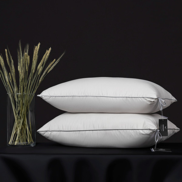 Фото - Подушка стандартна MirSon №1011 Silver Cloud EcoSilk 50х70 см (2200010362688)
