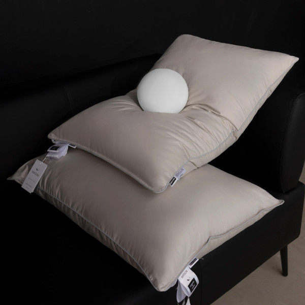 Фото - Подушка стандартна MirSon №1010 Silver Cloud EcoSilk 40х60 см (2200010362589)