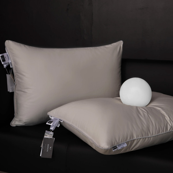 Фото - Подушка стандартна MirSon №1010 Silver Cloud EcoSilk 40х60 см (2200010362589)