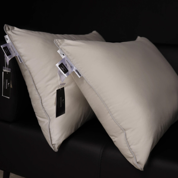 Фото - Подушка стандартна MirSon №1010 Silver Cloud EcoSilk 40х60 см (2200010362589)