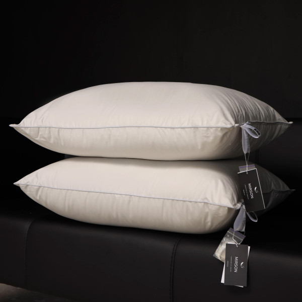 Фото - Подушка стандартна MirSon №1010 Silver Cloud EcoSilk 40х60 см (2200010362589)