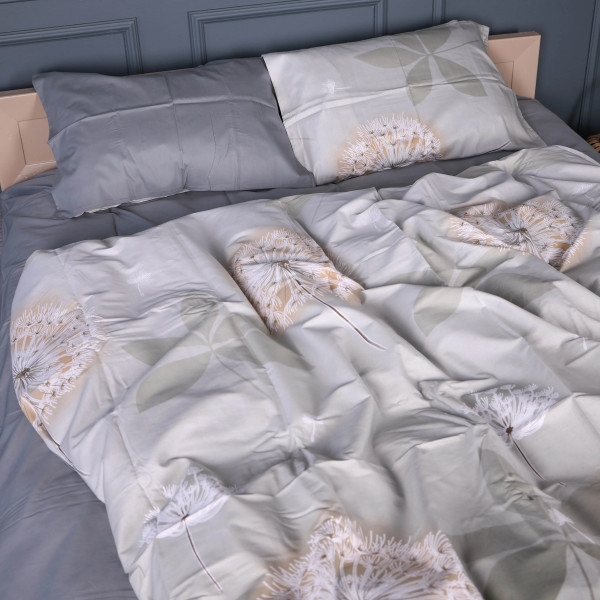 Фото - Комплект постельного белья MirSon Сатин 22-1391 Dandelion Dreams 175х210 (2200010563931)