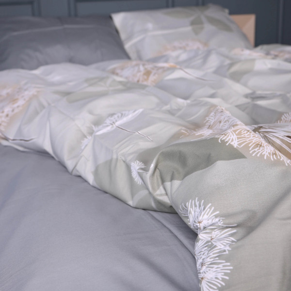 Фото - Комплект постельного белья MirSon Сатин 22-1391 Dandelion Dreams 175х210 (2200010563931)