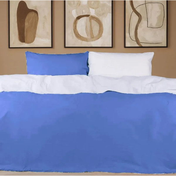 Фото - Комплект постільної білизни MirSon Pablo Blue 143х210х2 (2200000950772)