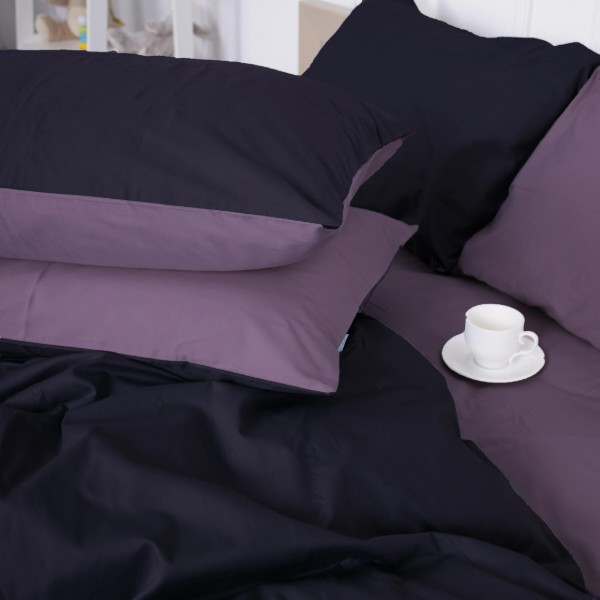 Фото - Комплект постільної білизни MirSon King Size 0240+0055 Black Diamond 220х240 (2200001169654)