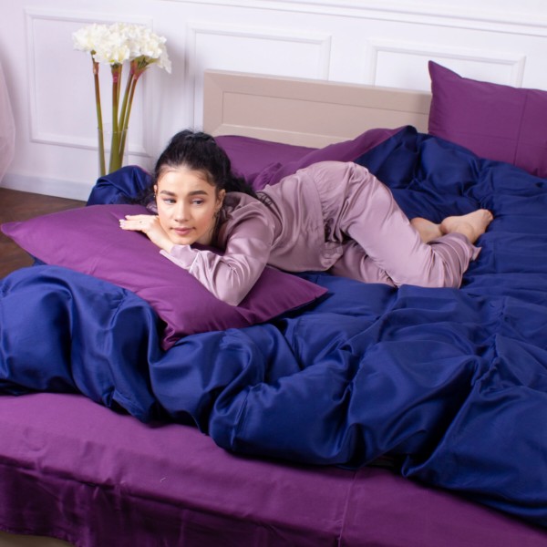 Фото - Комплект постільної білизни MirSon King Size 3220+4052 Orchid 220х240 (2200001169708)