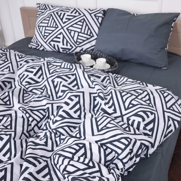 Фото - Комплект постельного белья MirSon Бязь 17-0026 Achiles 200x220 (2200001397019)