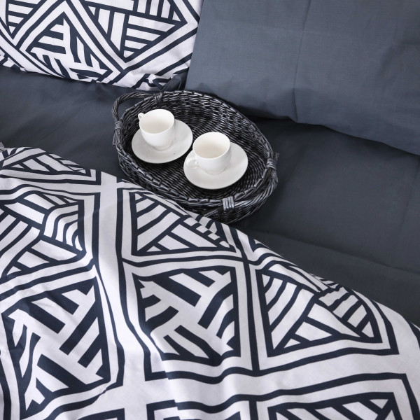 Фото - Комплект постельного белья MirSon Бязь 17-0026 Achiles 200x220 (2200001397019)