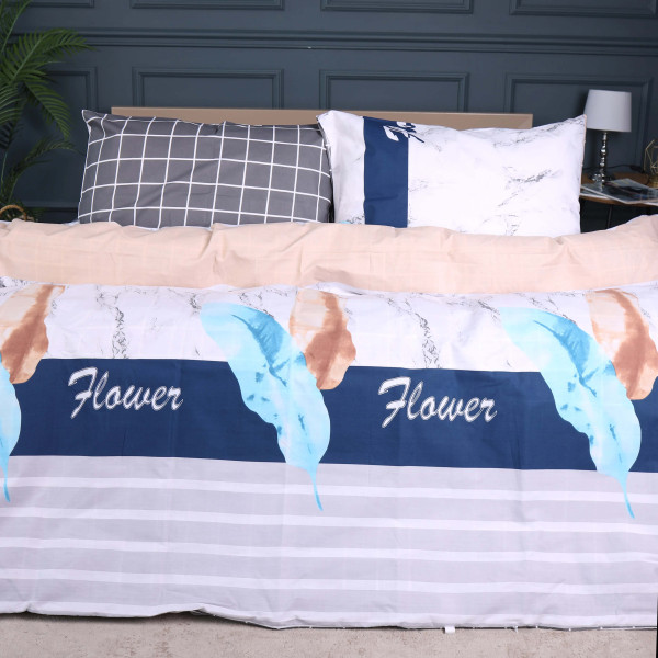 Фото - Комплект постільної білизни MirSon Бязь 17-0084 Adrienn 220х240 см (2200001522565)