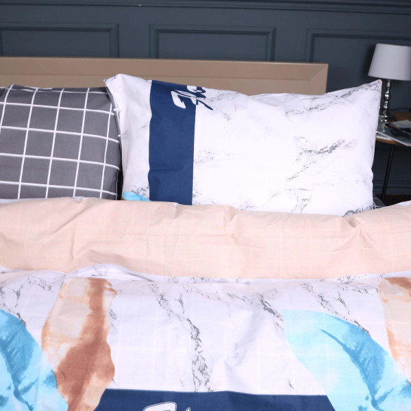 Фото - Комплект постільної білизни MirSon Бязь 17-0084 Adrienn 220х240 см (2200001522565)