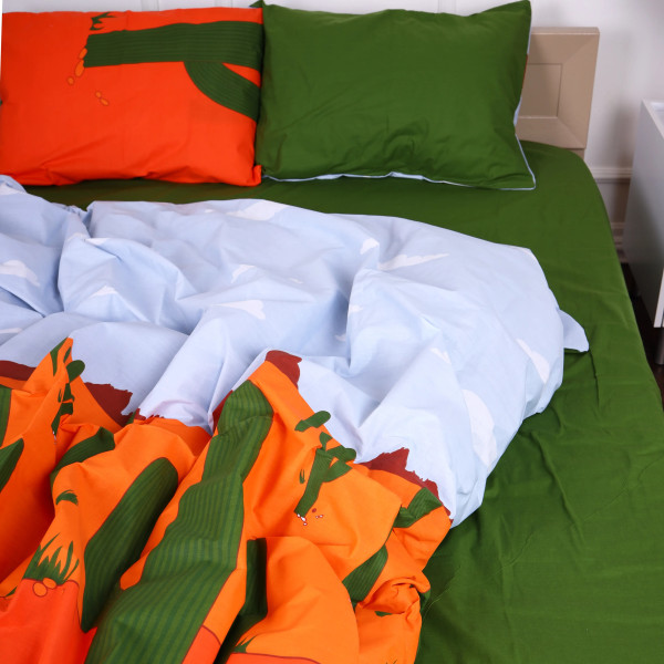 Фото - Комплект постільної білизни MirSon Бязь 17-0145 Nani 220х240 см (2200001646223)