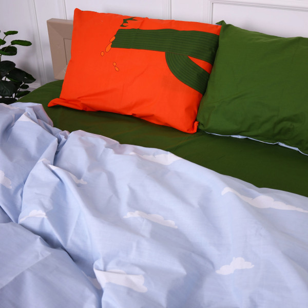 Фото - Комплект постільної білизни MirSon Бязь 17-0145 Nani 220х240 см (2200001646223)