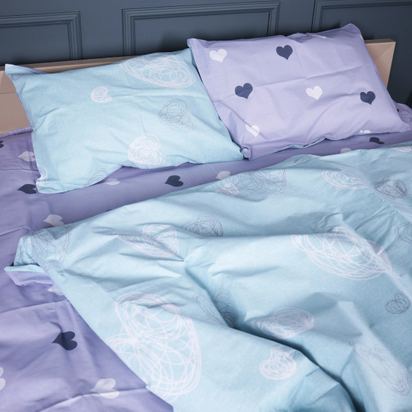 Фото - Комплект постільної білизни MirSon Бязь 17-0169 Deniz 220х240 см (2200001725324)