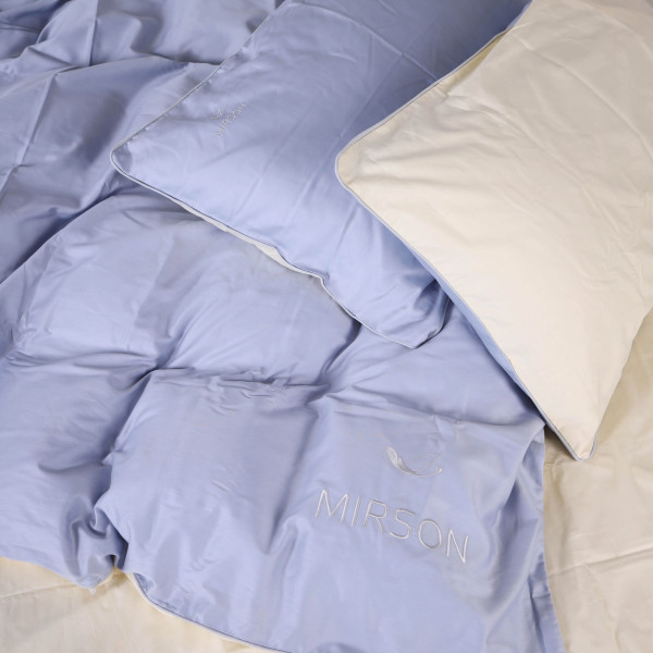 Фото - Комплект постельного белья MirSon 0843 + 0840 Joseph Corner Сатин (2200008712075)