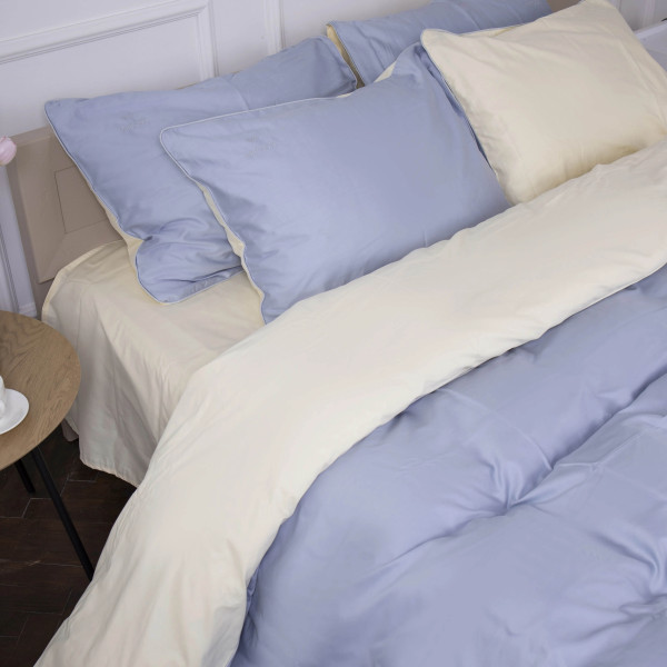 Фото - Комплект постельного белья MirSon 0843 + 0840 Joseph Corner Сатин (2200008712075)