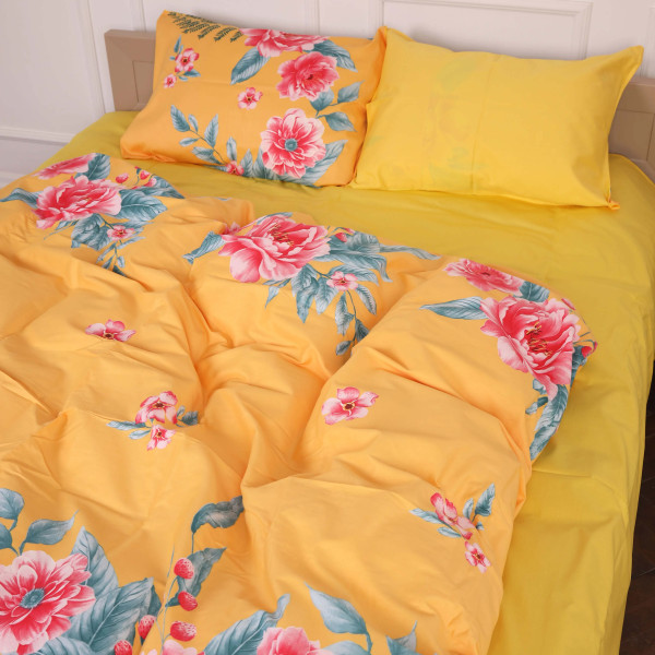 Фото - Комплект постільної білизни MirSon Сатин 22-1267 Tropics 200х220 (2200003067132)