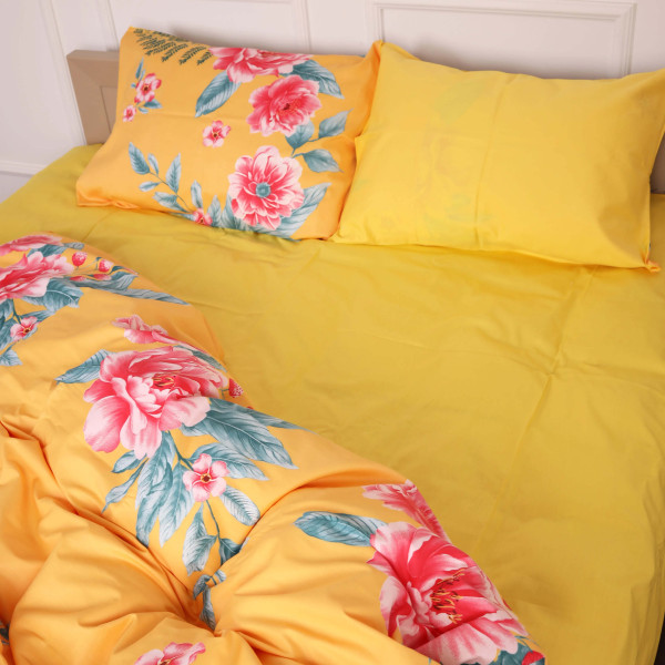 Фото - Комплект постільної білизни MirSon Сатин 22-1267 Tropics 200х220 (2200003067132)