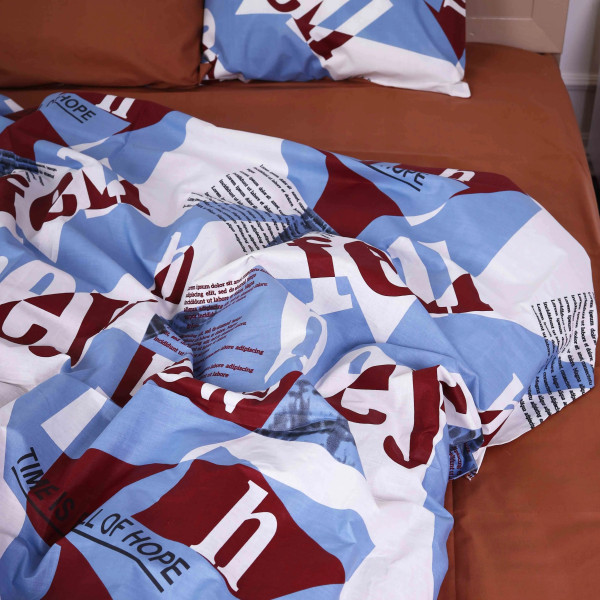 Фото - Комплект постільної білизни MirSon Бязь 17-0535 Peggy 220х240 (2200003789362)