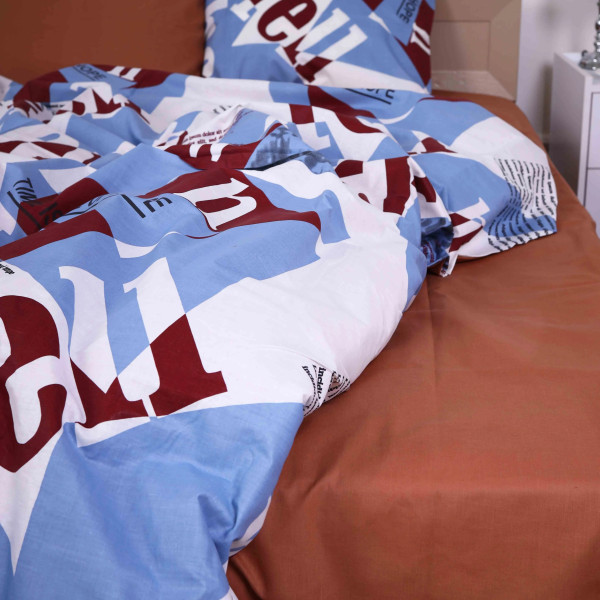 Фото - Комплект постільної білизни MirSon Бязь 17-0535 Peggy 220х240 (2200003789362)