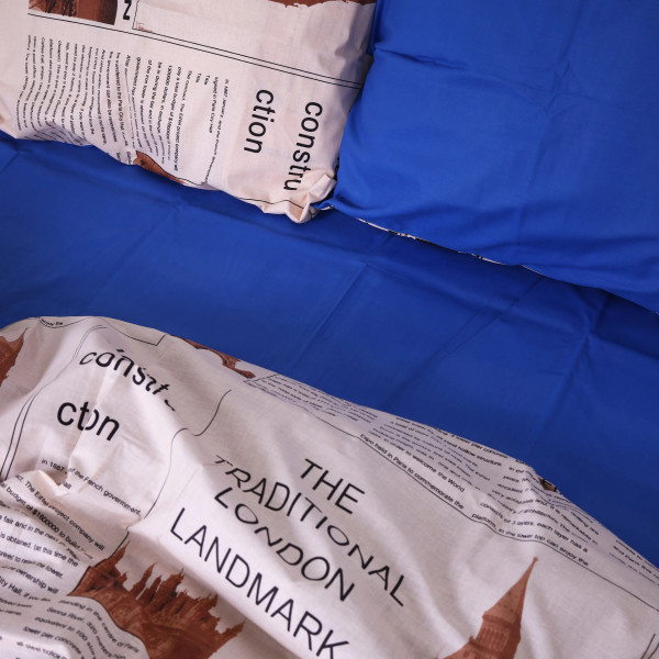 Фото - Комплект постільної білизни MirSon Бязь 17-0536 Big Ben 220х240 (2200003791648)