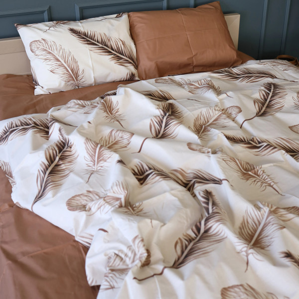 Фото - Комплект постільної білизни MirSon Бязь 17-0537 Emily 220х240 (2200003793925)