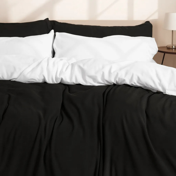 Фото - Комплект постельного белья MirSon Велюр Winter Frost 28-0001 + 28-0007 Oxalis Velvet 200х220 (2200004005041)