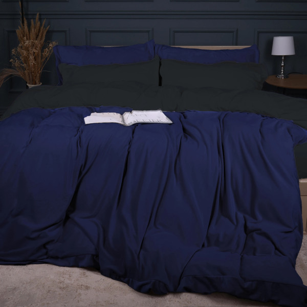 Фото - Комплект постельного белья MirSon Велюр Winter Frost 28-0007 + 28-0006 Stapelia Velvet 200х220 (2200004005447)