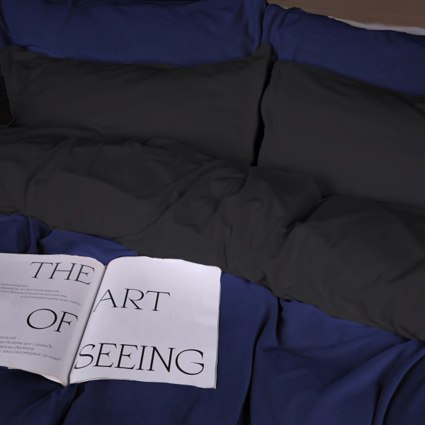 Фото - Комплект постельного белья MirSon Велюр Winter Frost 28-0005 + 28-0006 Tagetes Velvet 200х220 (2200004007847)