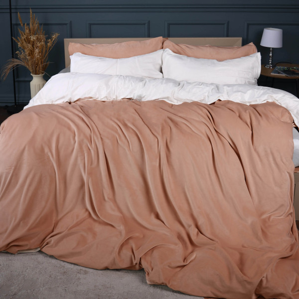 Фото - Комплект постільної білизни дитячий MirSon Велюр Winter Delicate 28-0046 Cyclamen Дитячий (2200004358994)