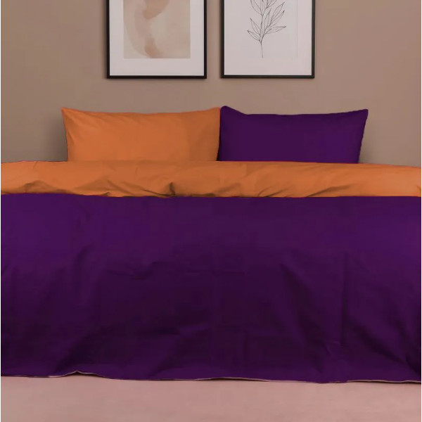 Фото - Комплект постельного белья MirSon Бязь Christiano (13-1027 + 16-3310) 143х210х2 (2200000800411)