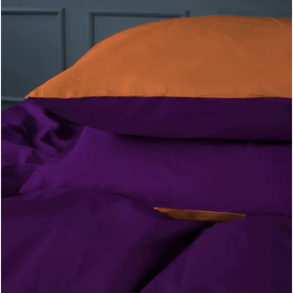 Фото - Комплект постельного белья MirSon Бязь Christiano (13-1027 + 16-3310) 143х210х2 (2200000800411)