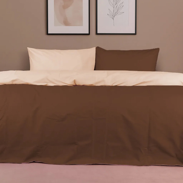 Фото - Комплект постільної білизни MirSon Бязь Ranforce Elite Enrica (12-0712 + 15-1511) 143х210х2 (2200004680422)