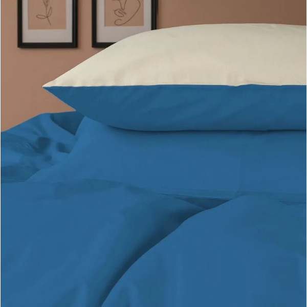 Фото - Комплект постільної білизни MirSon Бязь Ranforce Elite Camillo (12-0712 + 17-4735) 175х210 см (2200004673769)