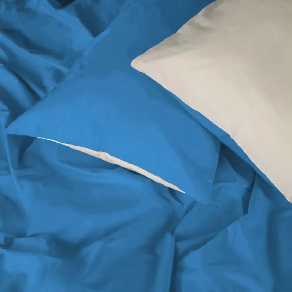 Фото - Комплект постільної білизни MirSon Бязь Ranforce Elite Camillo (12-0712 + 17-4735) 175х210 см (2200004673769)