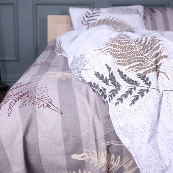 Фото - Комплект постельного белья MirSon Бязь Ranforce Elite 17-0006 Donata 143х210х2 (2200004680538)