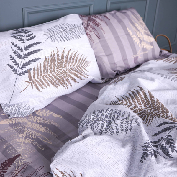 Фото - Комплект постельного белья MirSon Бязь Ranforce Elite 17-0006 Donata 143х210х2 (2200004680538)