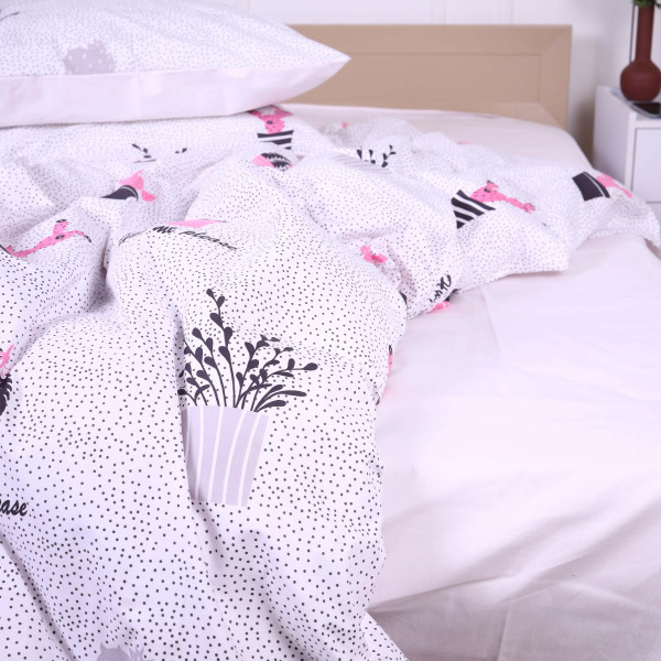 Фото - Комплект постельного белья MirSon Бязь Ranforce Elite 17-0498 Magnificent 143x210х2 (2200004683041)