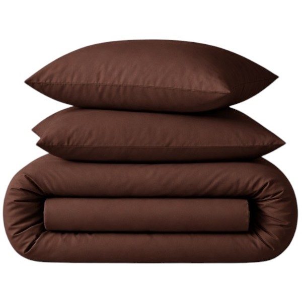 Фото - Комплект постільної білизни MirSon Ranforce Elite 19-1217 Chocolate perla 200х220 (2200004679297)