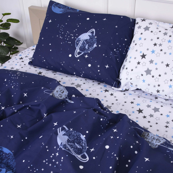 Фото - Комплект постельного белья MirSon Бязь Ranforce Elite 17-0014 Graciana 200х220 (2200004676746)