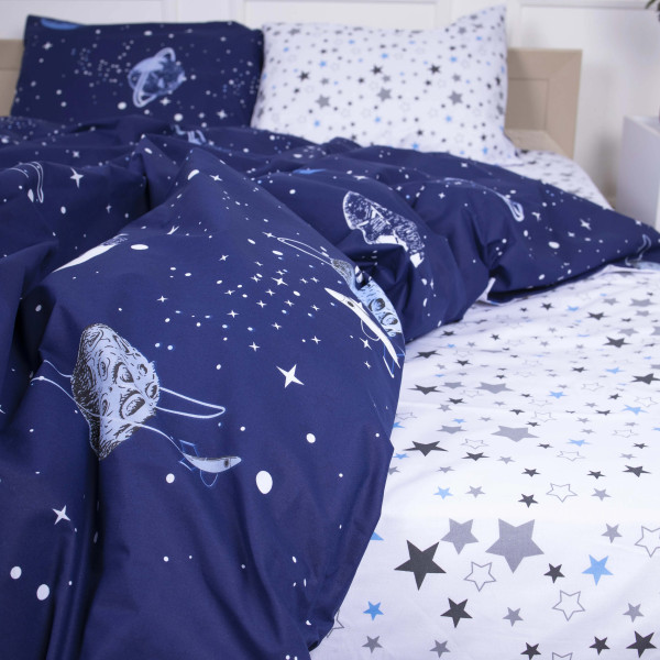 Фото - Комплект постельного белья MirSon Бязь Ranforce Elite 17-0014 Graciana 200х220 (2200004676746)