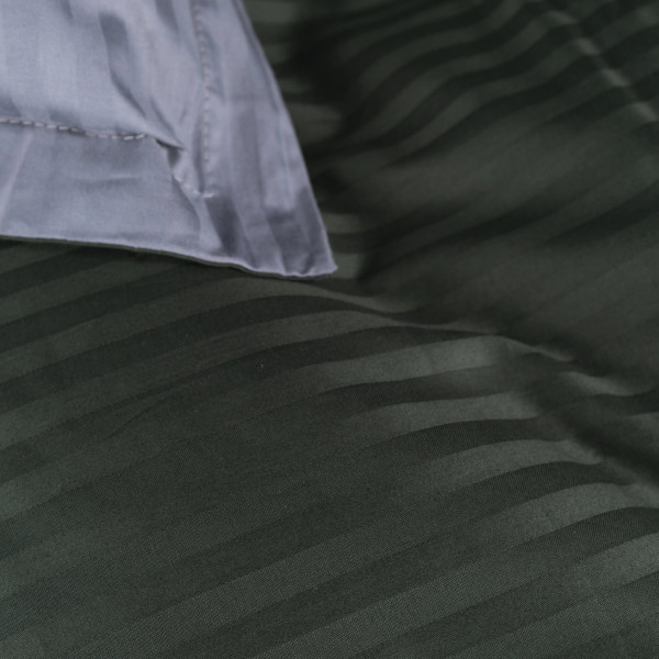 Фото - Комплект постільної білизни MirSon Satin Stripe 30-0017 +30-0012 Galatee 220х240 см King Size (2200005262283)