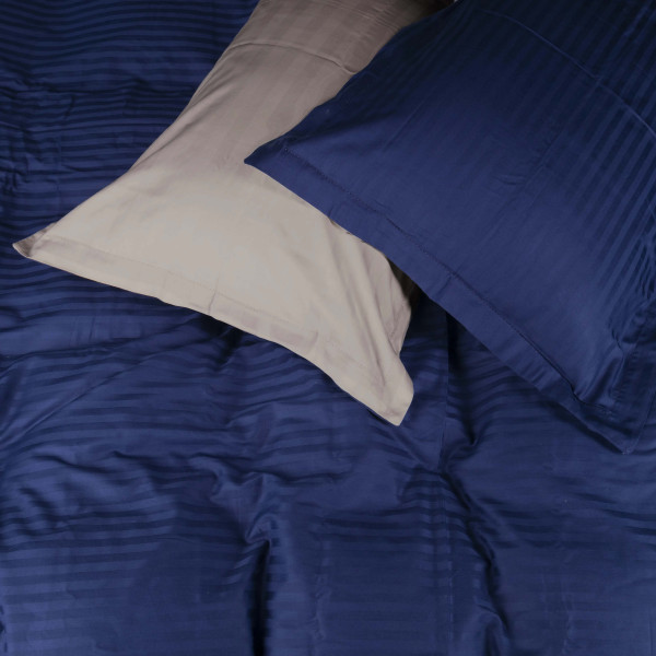 Фото - Комплект постільної білизни MirSon Satin Stripe 30-0020 +30-0004 Danelli 143х210 см (2200005264911)