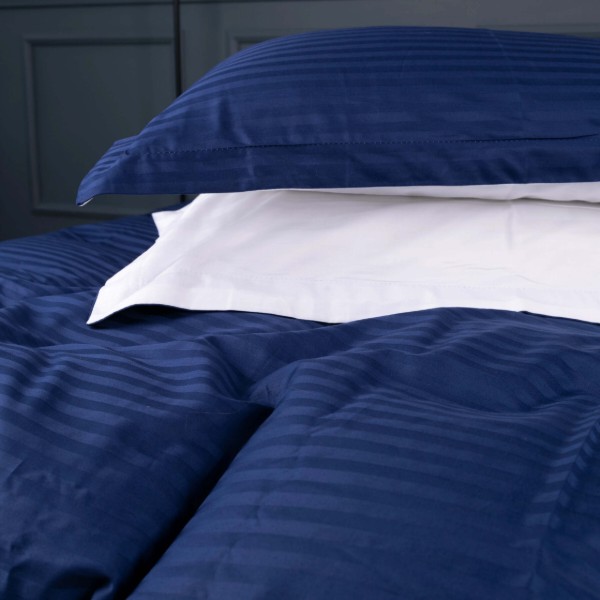 Фото - Комплект постільної білизни MirSon Satin Stripe 30-0020 +30-0001 Naskirin 143х210 см (2200005265512) Фото - Комплект постільної білизни MirSon Satin Stripe 30-0020 +30-0001 Naskirin 143х210 см (2200005265512)